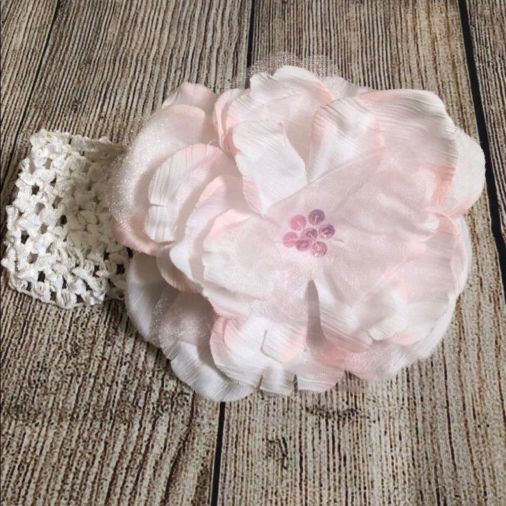 Big Flower Baby Headband 🌸💕